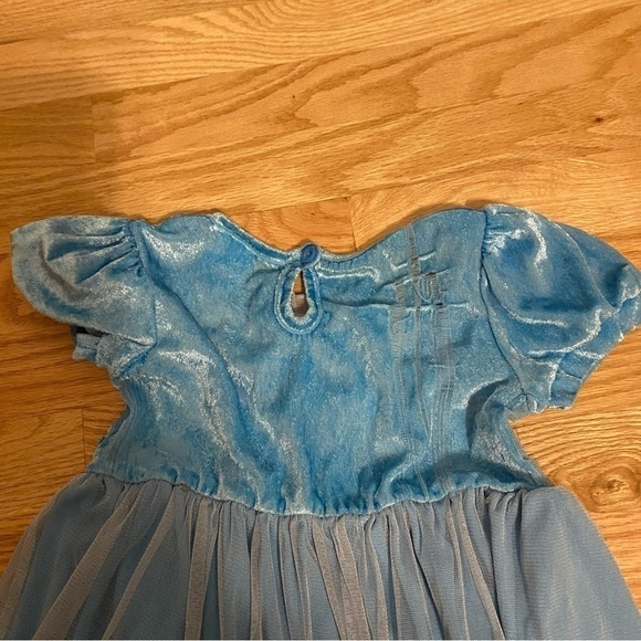 Disney Cinderella Dress Nightgown XS 4/5 Pajama Blue - Picture 6 of 7